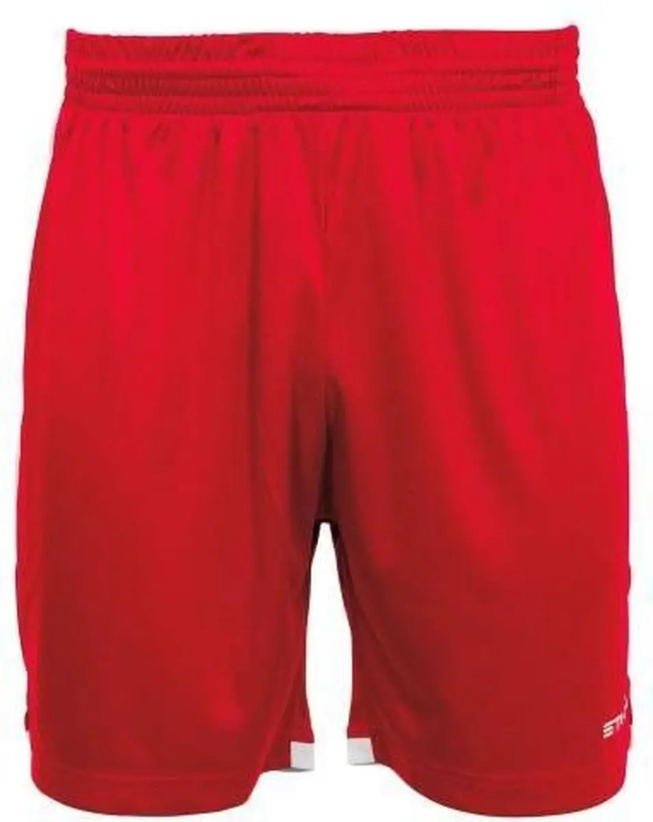 Stanno Focus Short Sportbroek 128 - Rood/Wit