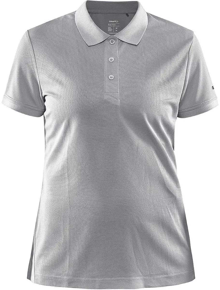 Craft Unify Polo Dames Lichtgrijs