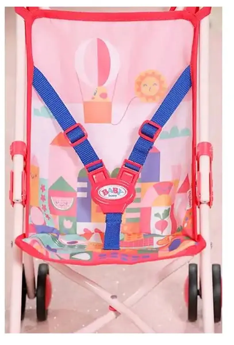 Baby Born Wandelwagen 840665 - Roze - afbeelding 6 van 6