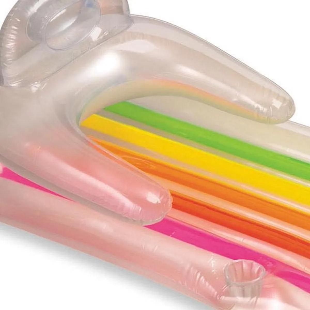 Intex Opblaasbaar Lounge Luchtbed - Wit - afbeelding 6 van 6