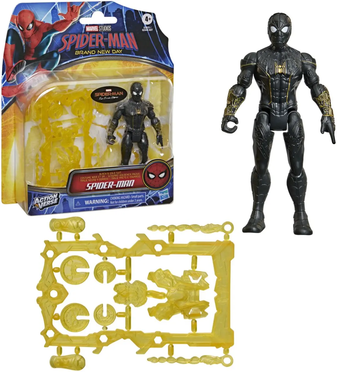 Hasbro Marvel Spider-Man ActionVerse G3523 - Zwart