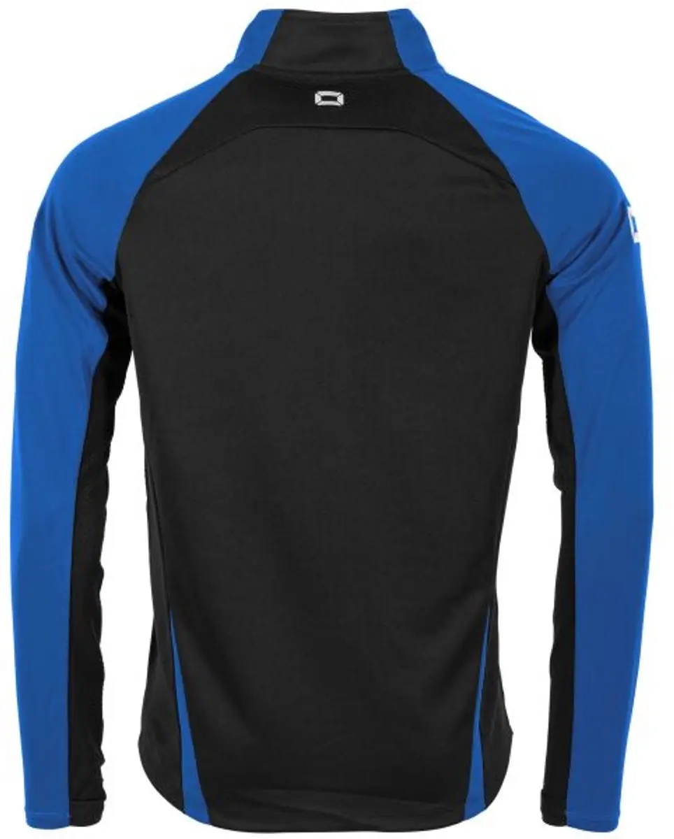 Stanno Stadio Quarter Zip Top XXL - Zwart/Blauw