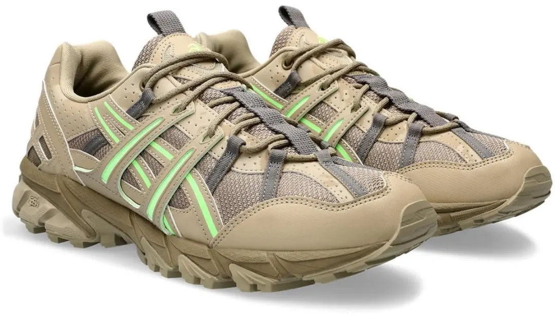 ASICS GEL-Sonoma 15-50 Hardloopschoen 44 - Bruin/Groen