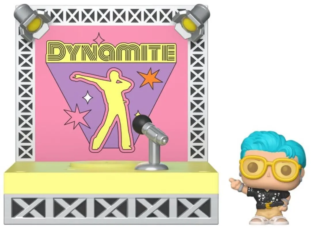 Funko BTS Bitty POP! RM Dynamite FK86739 - 2,5cm Mini-Figuur - Multicolor