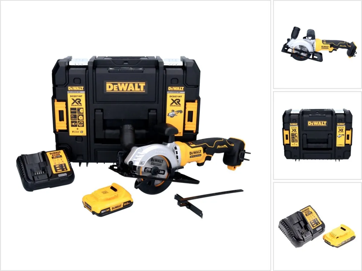 DeWalt DCS 571 D1 Accucirkelzaag 18V