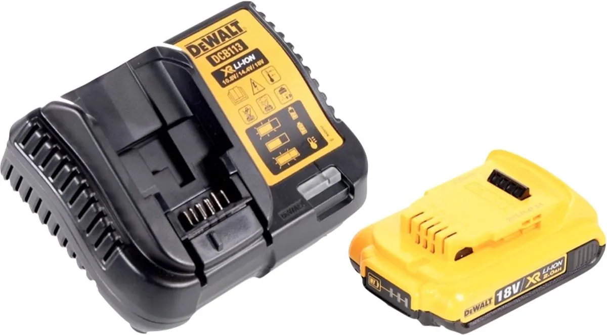 DeWalt DCS 571 D1 Accucirkelzaag 18V - 115mm borstelloos - met accu 2.0Ah & lader - afbeelding 2 van 5
