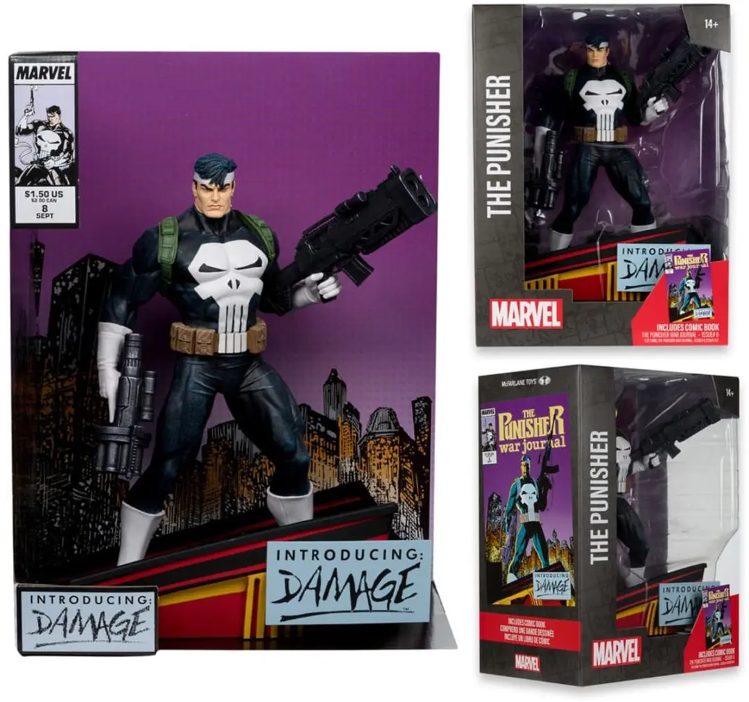McFarlane Toys Marvel Punisher 1/6 Beeld - 26cm Multi