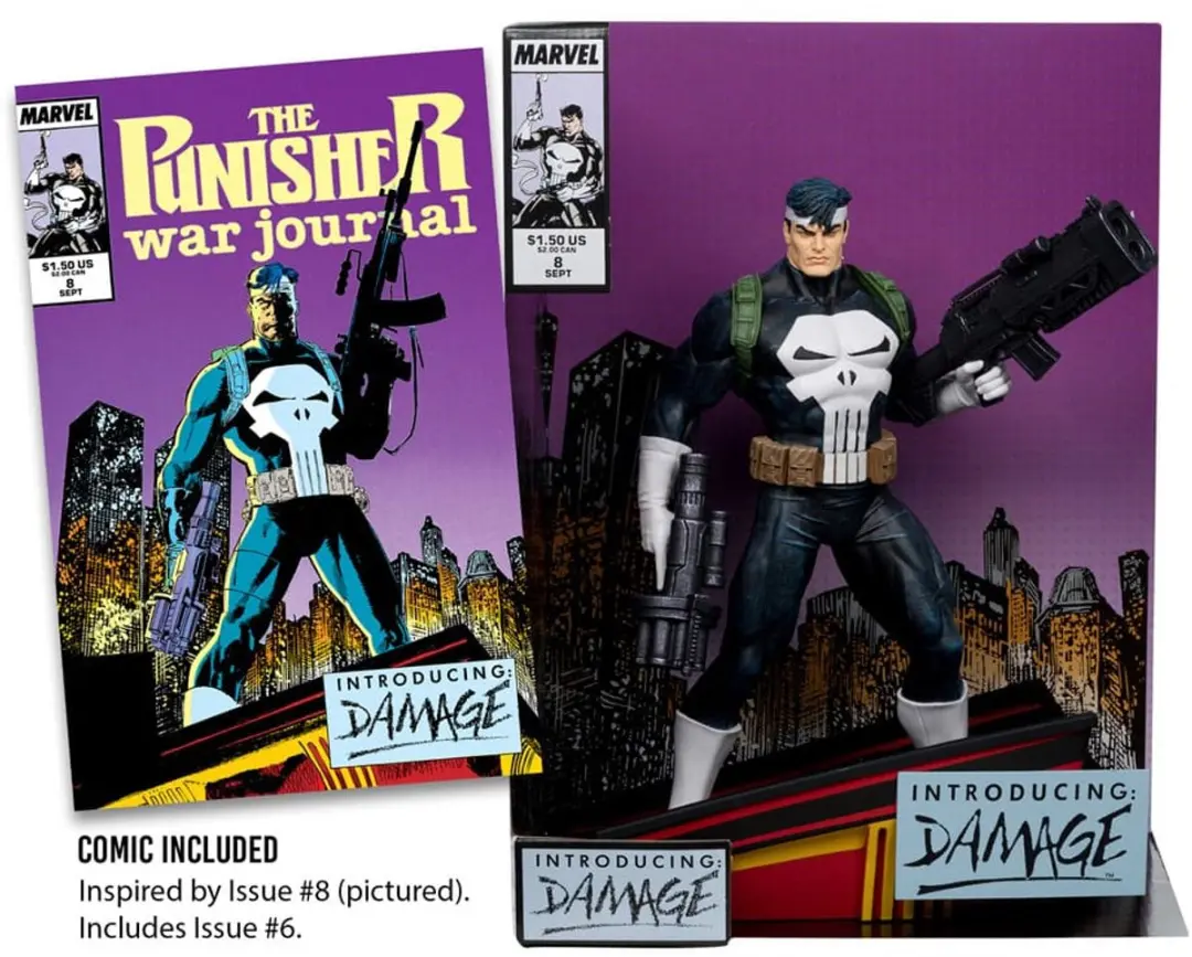 McFarlane Toys Marvel Punisher 1/6 Beeld - 26cm Multi - afbeelding 6 van 6