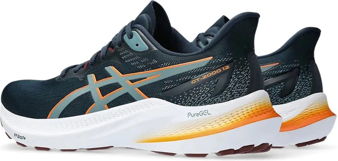 ASICS GT-2000 12 Sportschoenen - 42.5 - Donkerblauw/Donkergroen - afbeelding 6 van 6