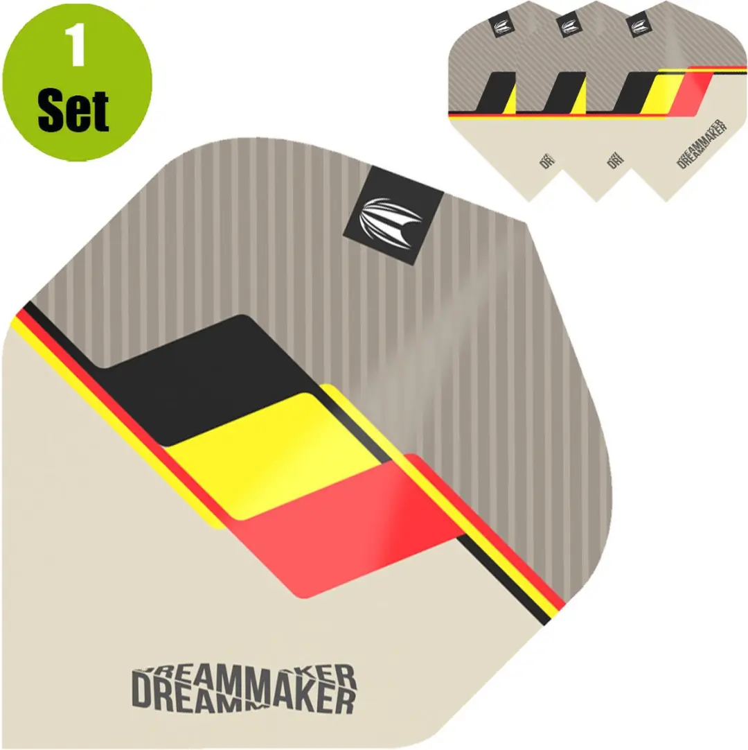 Target Dimitri van den Bergh 90% Pro Ultra NO2 Dart Flights - Goud
