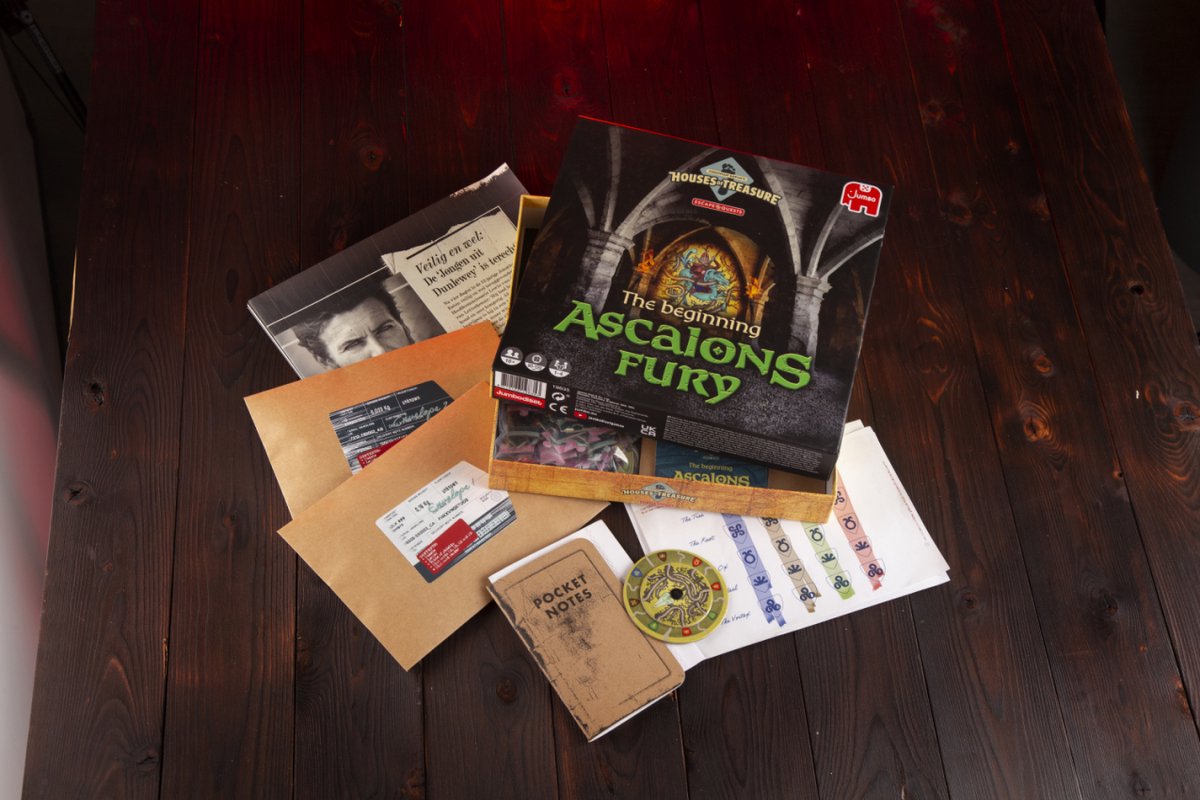 Jumbo Escape Quest Le Commencement la Furie d'Ascalon Escape Game Puzzle