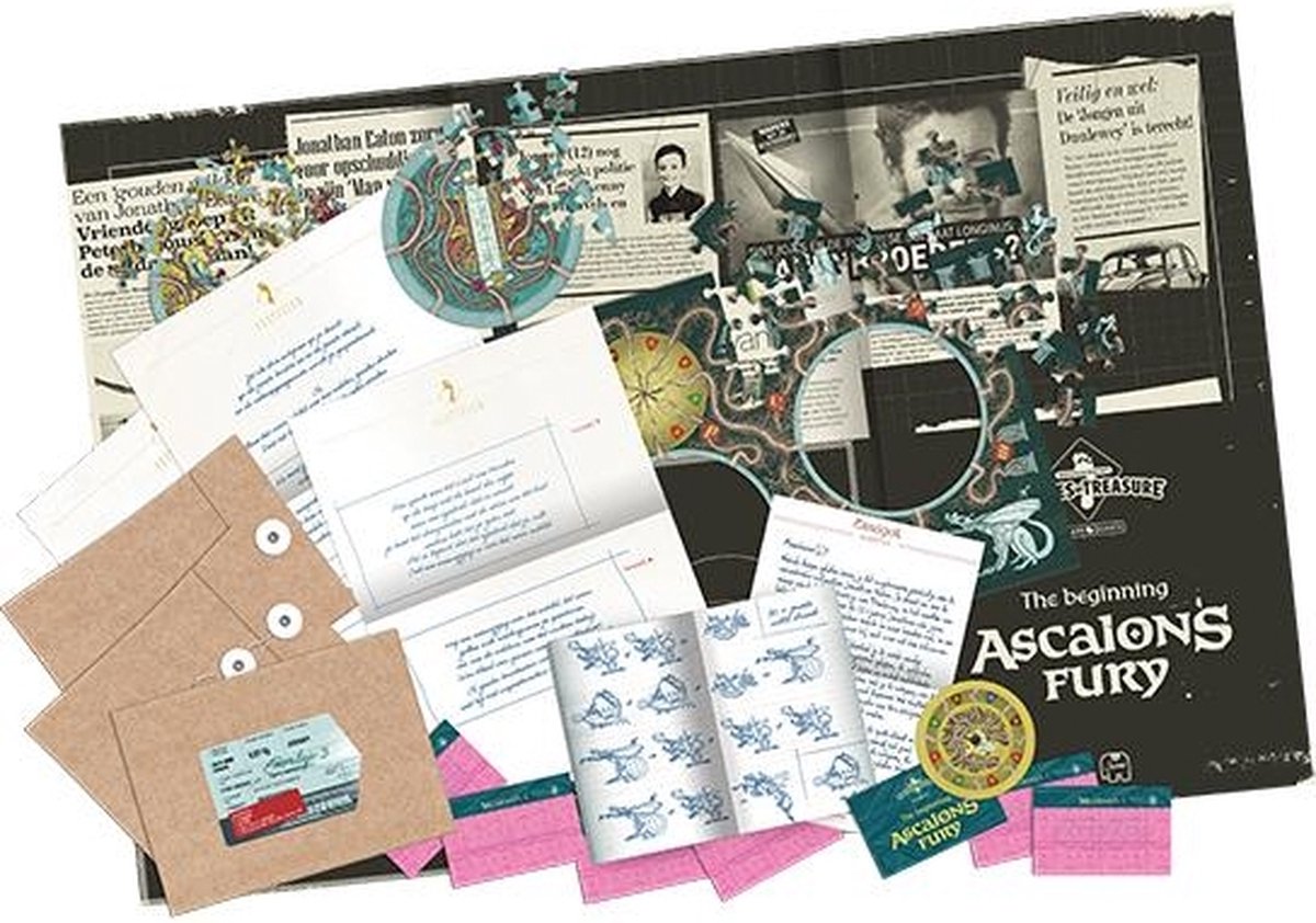 Jumbo Escape Quest Le Commencement la Furie d'Ascalon Escape Game Puzzle