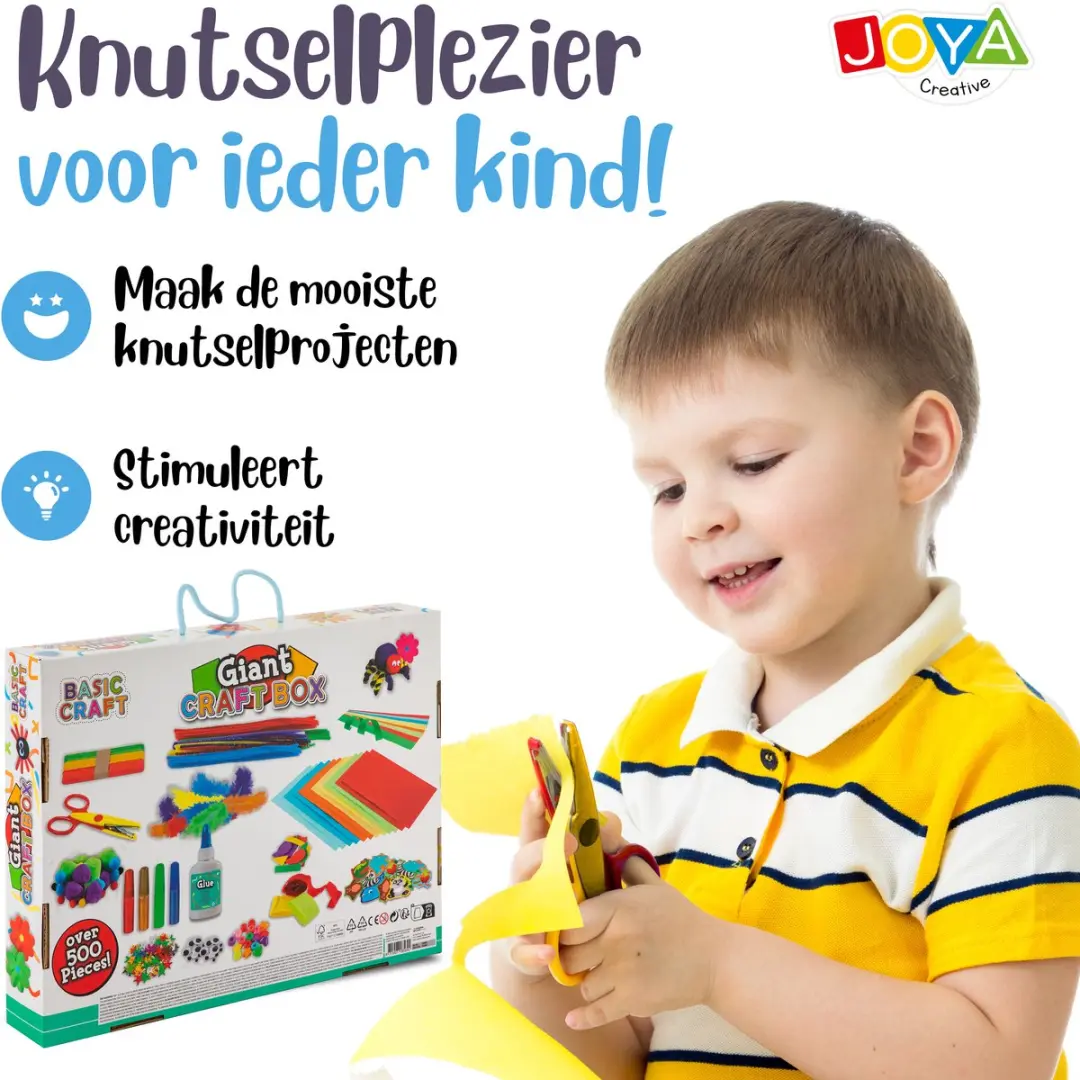 Craft Knutselkoffer Roze - 500+ Stuks