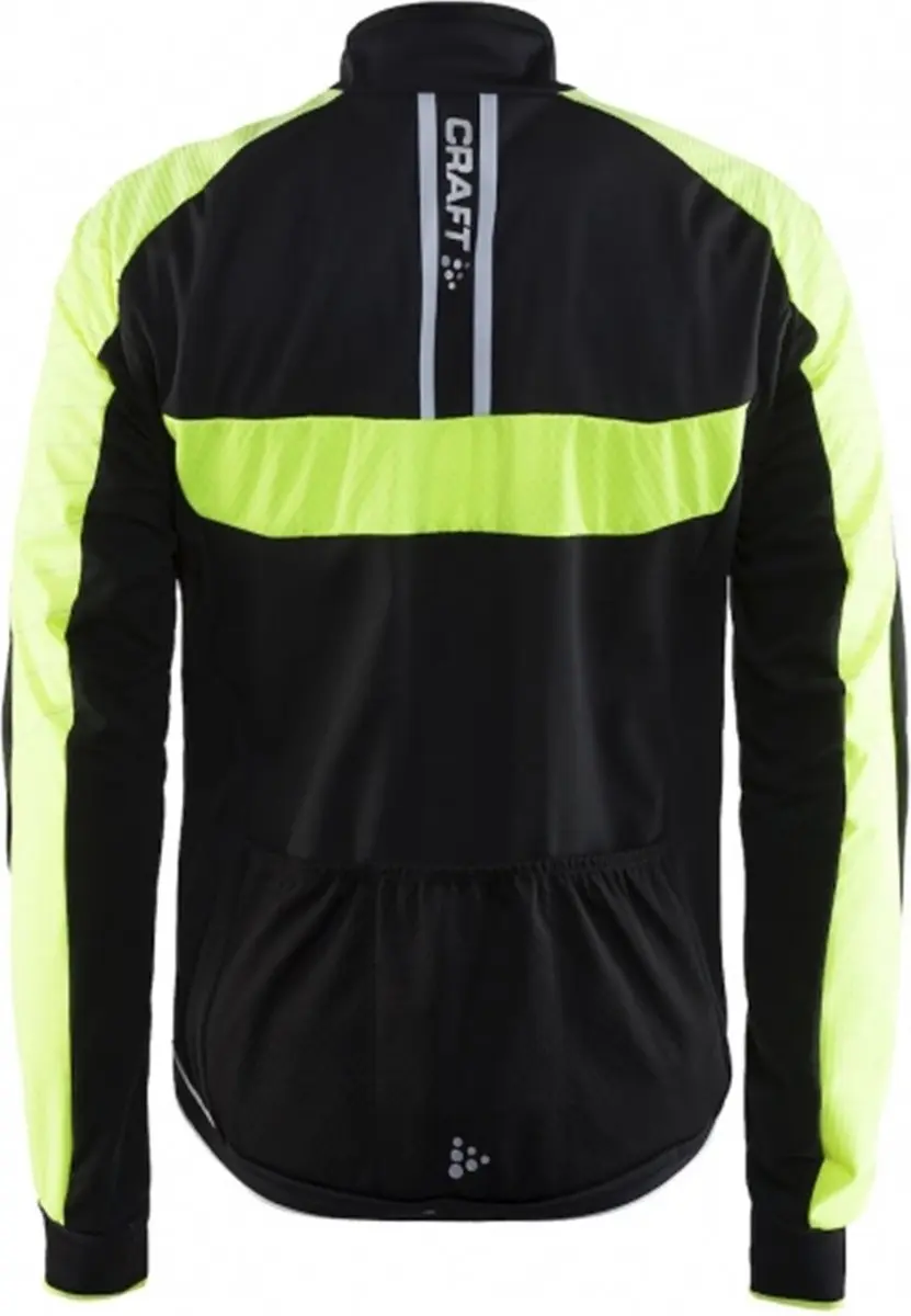 Craft Gran Fondo Flumino Heren Fietsjack - Maat L - Zwart