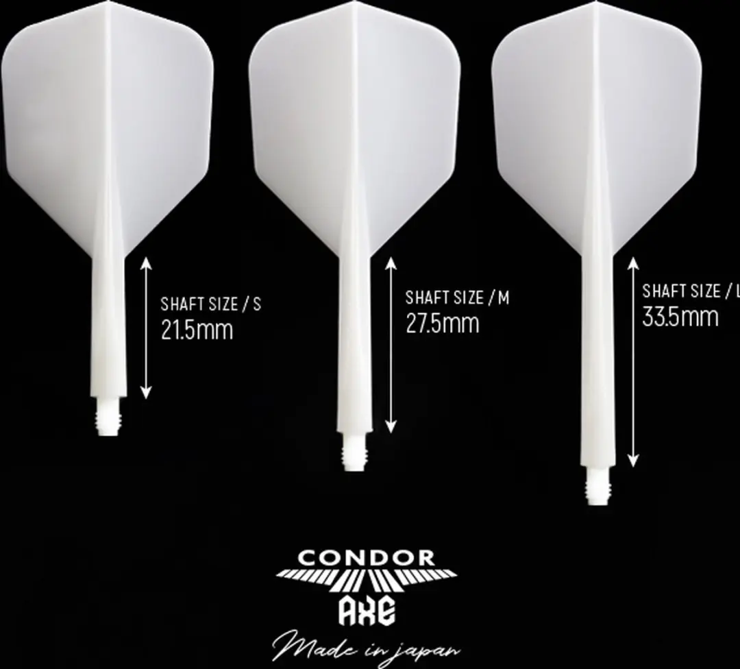 Condor Axe Flight System CN0001070 - Dart Flights - 3 Stuks