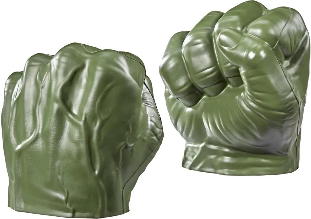 Hasbro Marvel Spider-Man Hulk Gamma Smash Vuisten - 2 Stuks - Groen