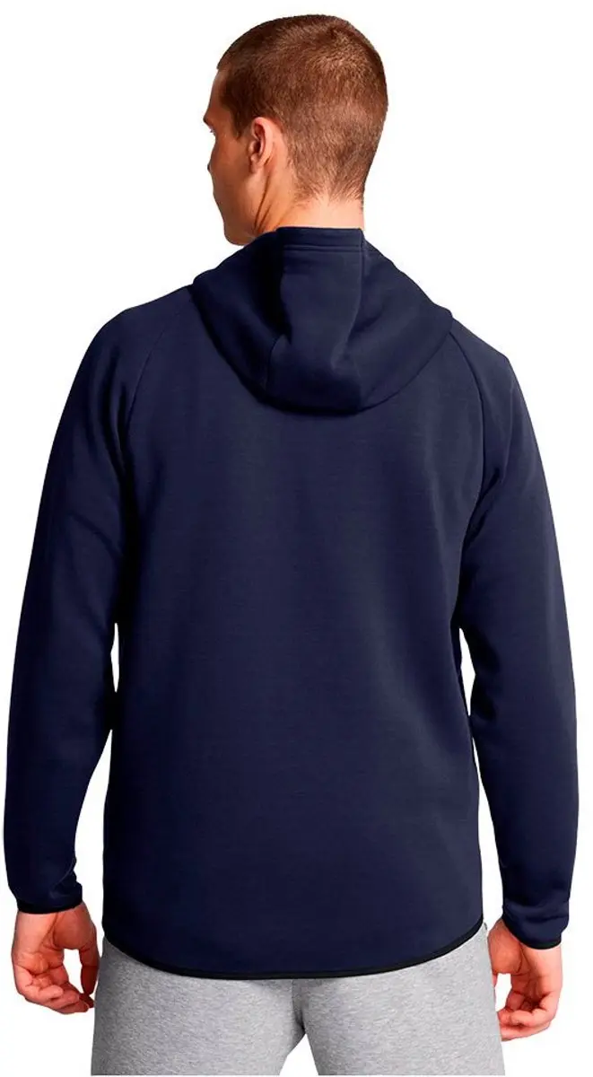 Under Armour Unstoppable Full Zip Hoodie L - Midnight Navy/Black
