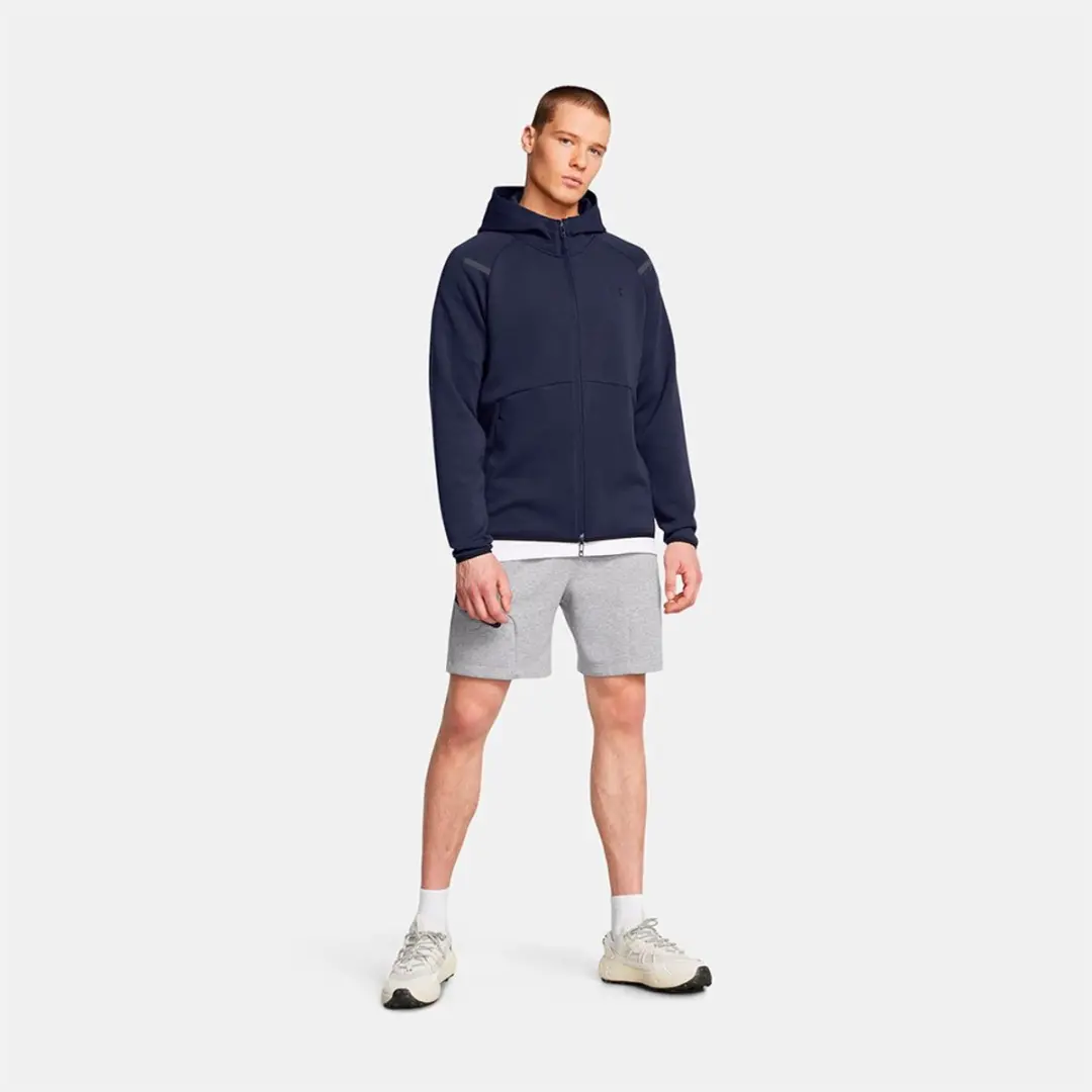 Under Armour Unstoppable Full Zip Hoodie L - Midnight Navy/Black