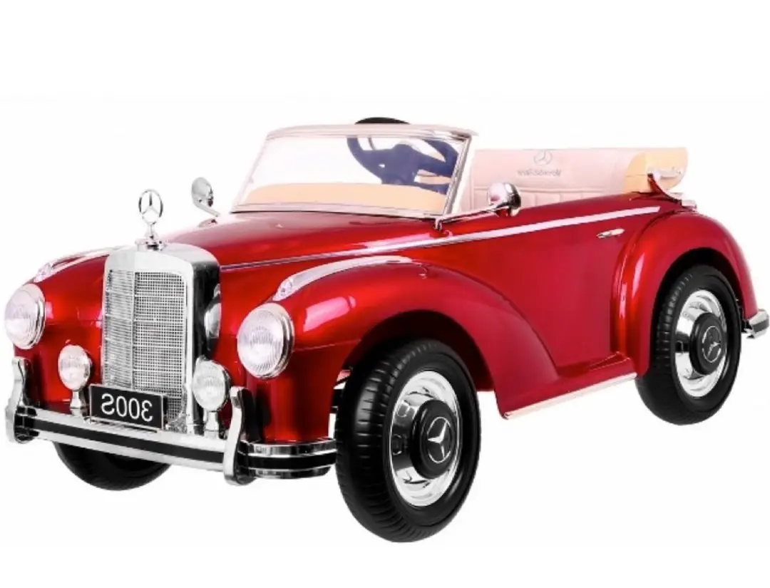 Mercedes Benz 300S Oldtimer Elektrische Kinderauto - Rood LS618-RD