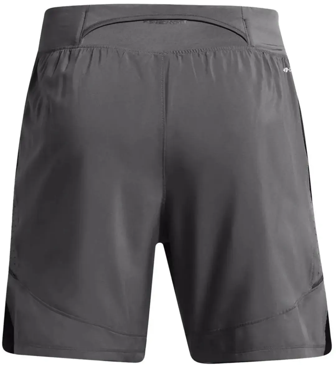 Under Armour Launch Elite 2-in-1 7" Shorts - Maat L - Grijs