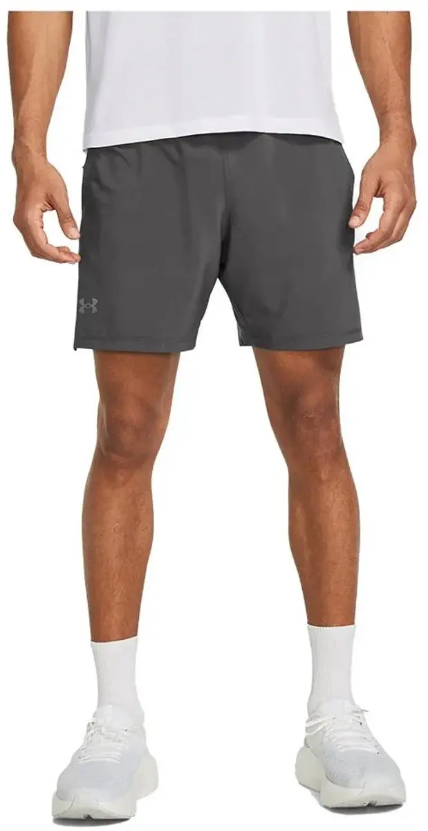 Under Armour Launch Elite 2-in-1 7" Shorts - Maat L - Grijs - afbeelding 6 van 6