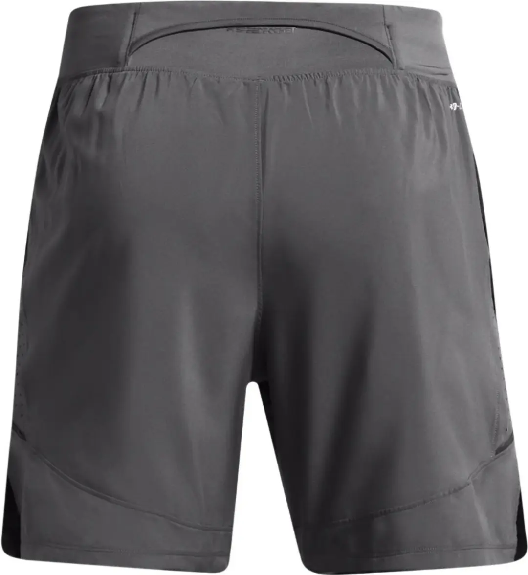 Under Armour Launch Elite 2-in-1 7" Shorts - Maat L - Grijs