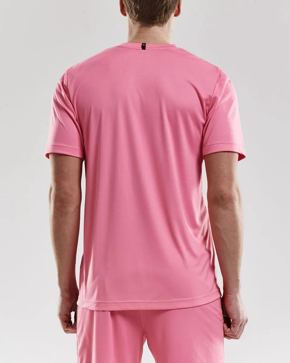 Craft Squad Jersey Solid - Maat L - Roze/Wit