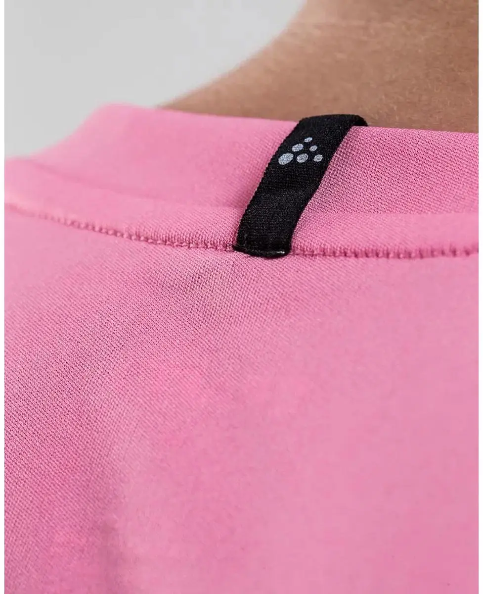 Craft Squad Jersey Solid - Maat L - Roze/Wit