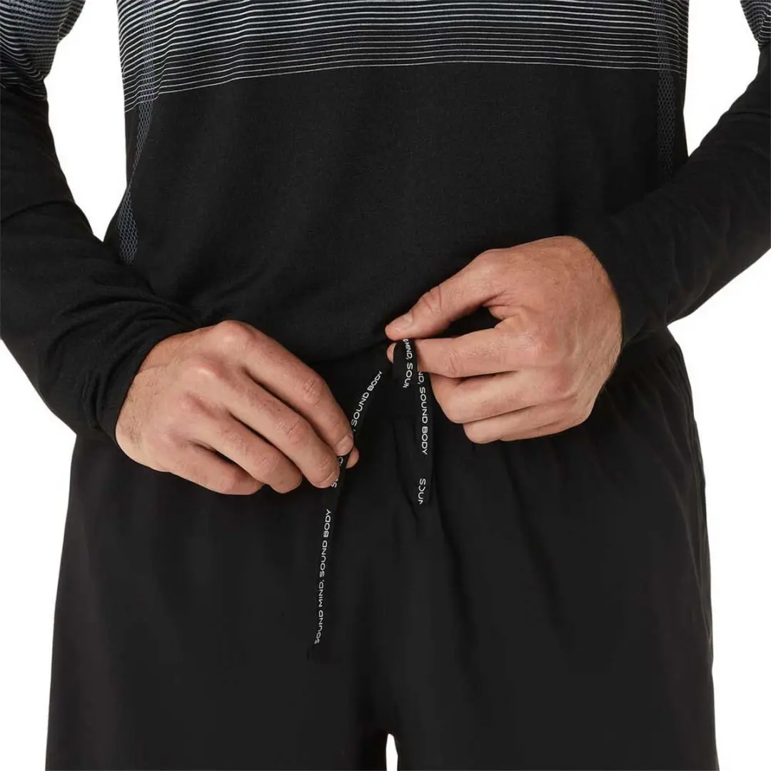 ASICS Road 2-in-1 Korte Broek 5" - Zwart