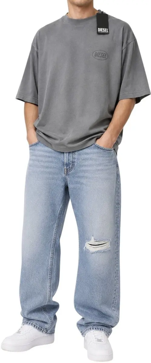 Diesel T-wash-out Heren T-shirt