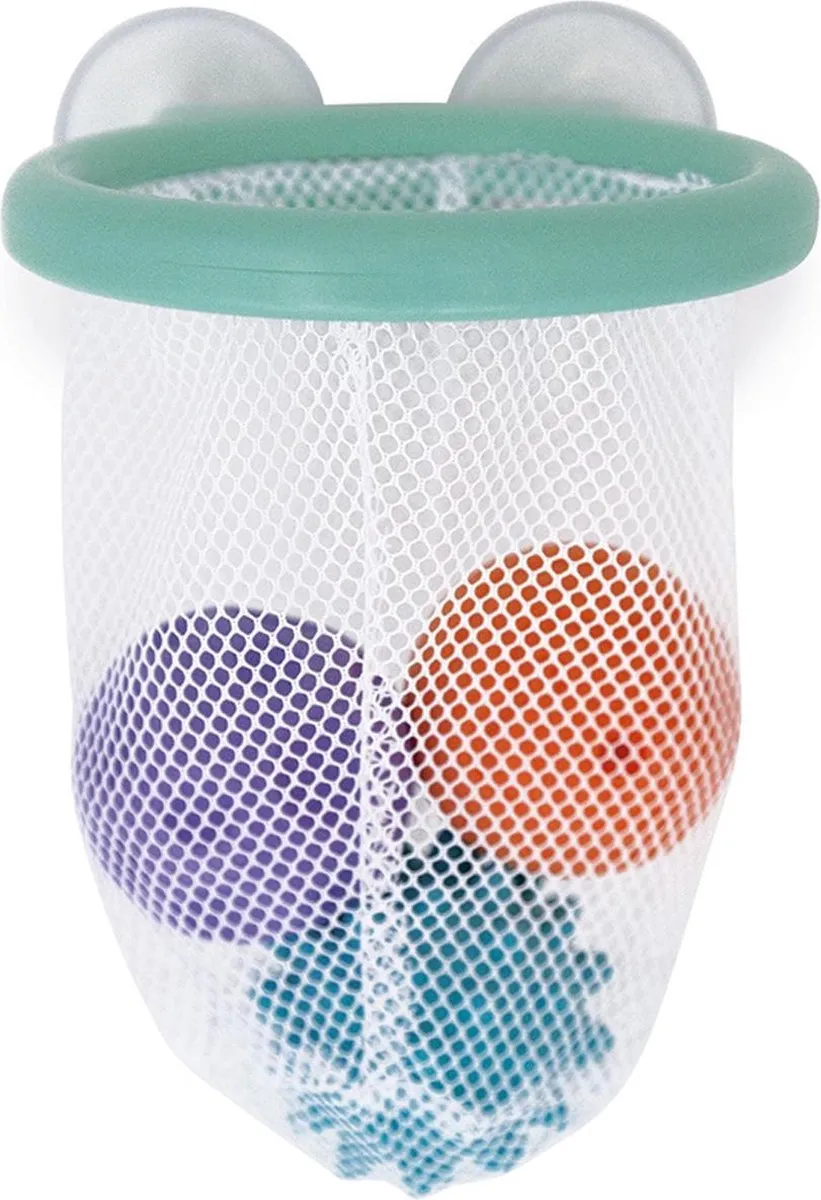 Janod Tacti'Basket 4708 Badspeelgoed - 3 Sensorische Ballen - Multikleur