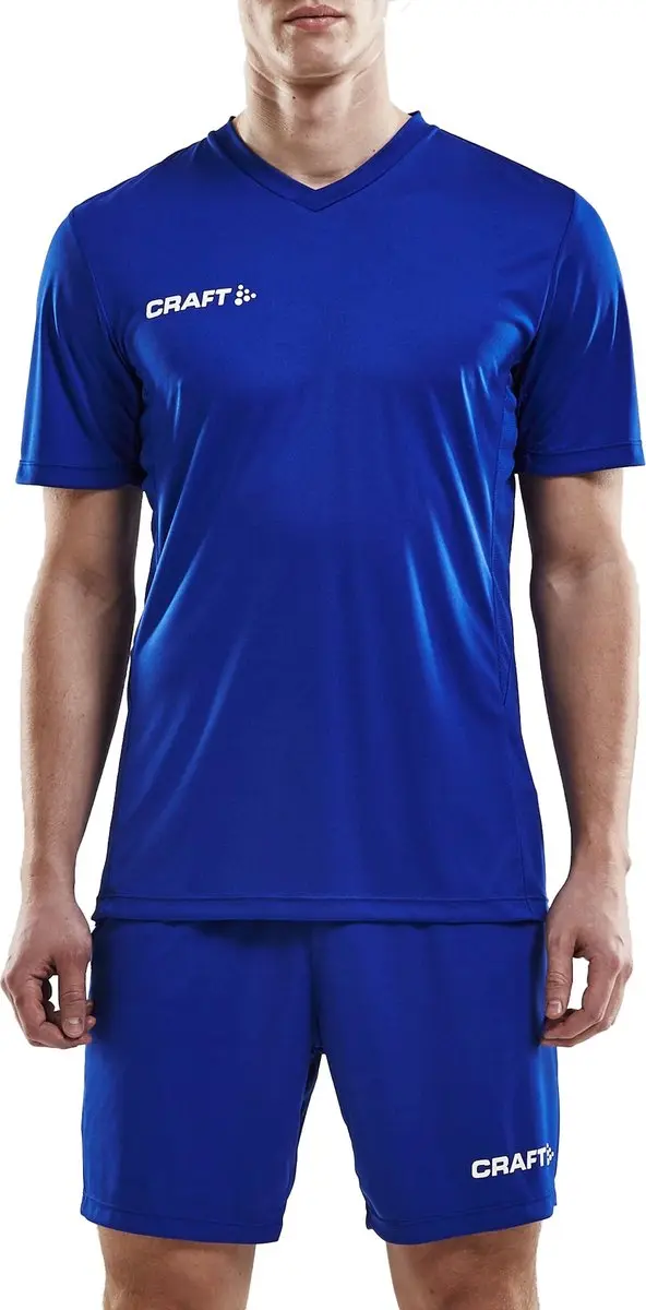 Craft Squad Solid SS Shirt Heren - Maat S - Blauw