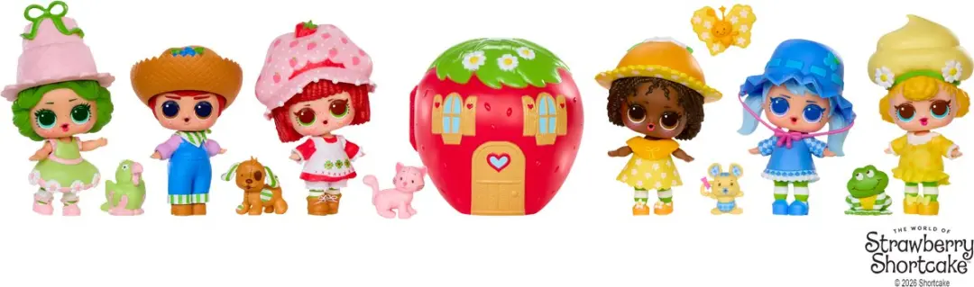 LOL! Surprise! Loves Strawberry Shortcake Tots - Meerkleurig