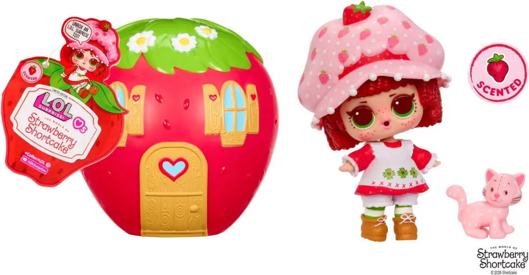 LOL! Surprise! Loves Strawberry Shortcake Tots