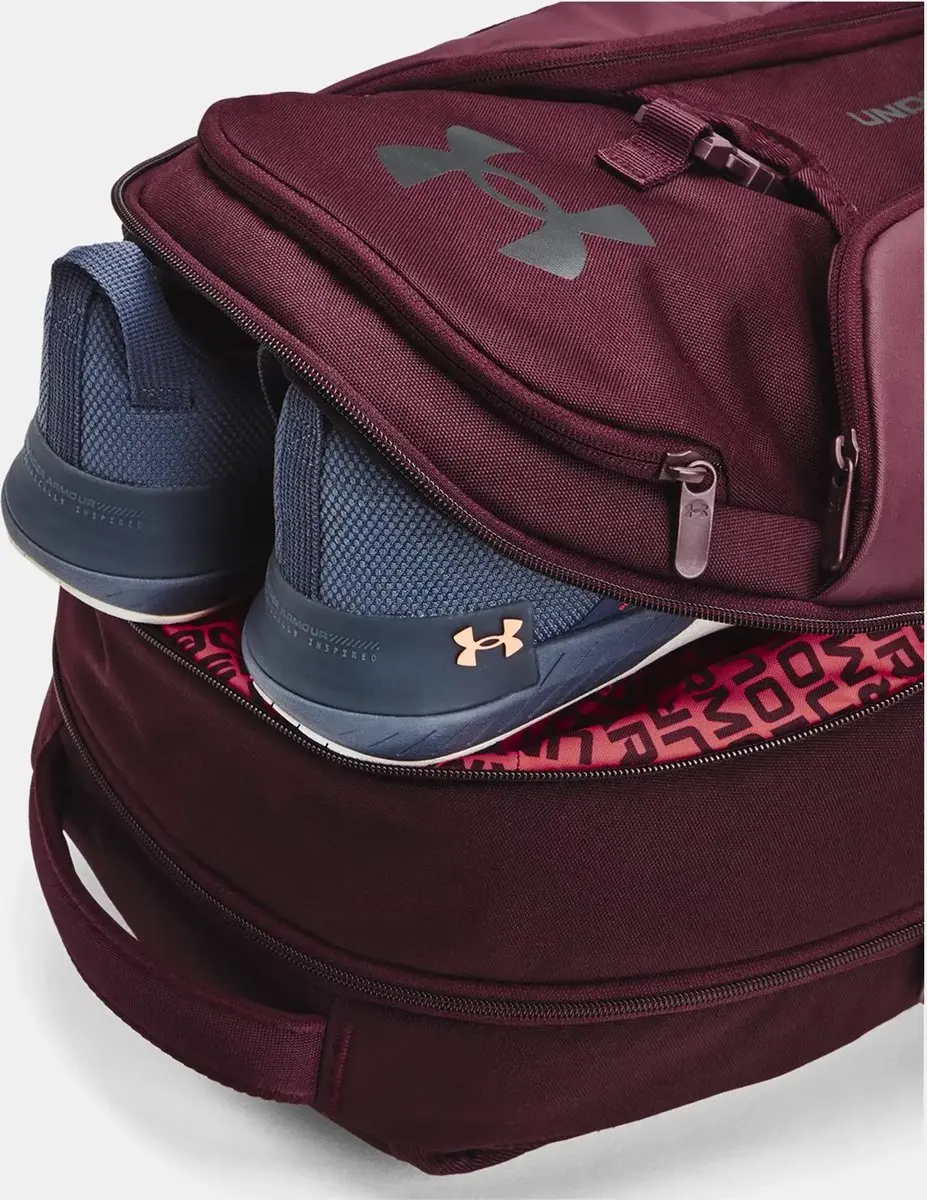 Under Armour Hustle Pro Rugzak 31.5L - Bordeaux