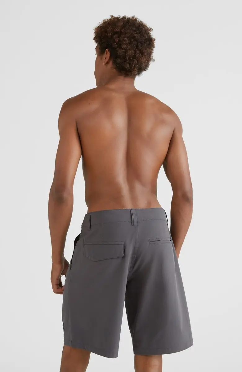 O'Neill Hybrid Chino Shorts Asphalt - 34
