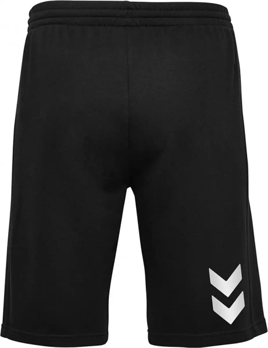 Hummel Go Cotton Heren Short XXL - Zwart/Wit