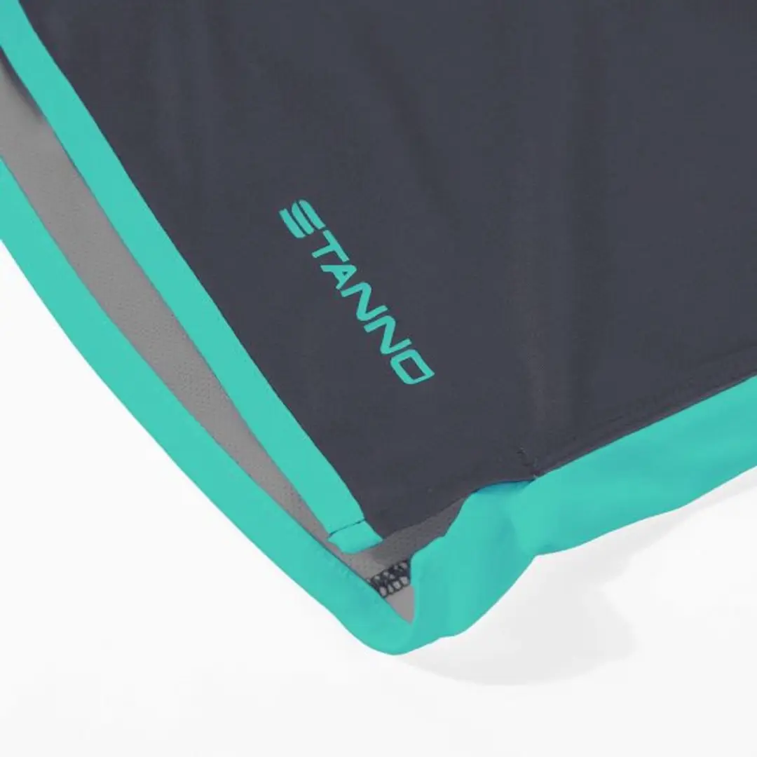 Stanno Altius Shorts 140 - Antraciet/Mint Groen