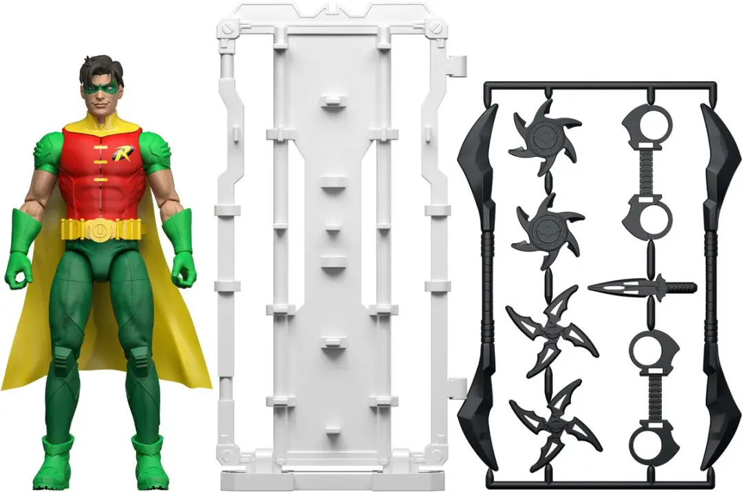 Mattel DC Premier Robin Actiefiguur 16,5cm - 22 Beweegbare Punten