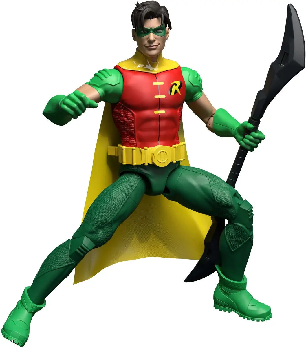 Mattel DC Premier Robin Actiefiguur 16,5cm - 22 Beweegbare Punten - afbeelding 6 van 6