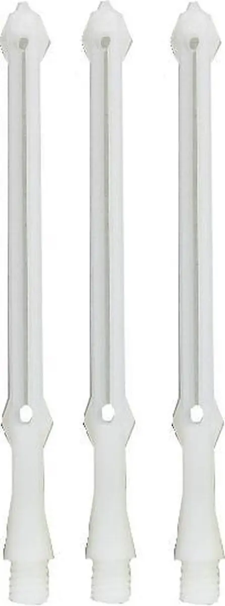 Bull's Sidewinger White Dart Shafts BU-55093 - 3 Stuks