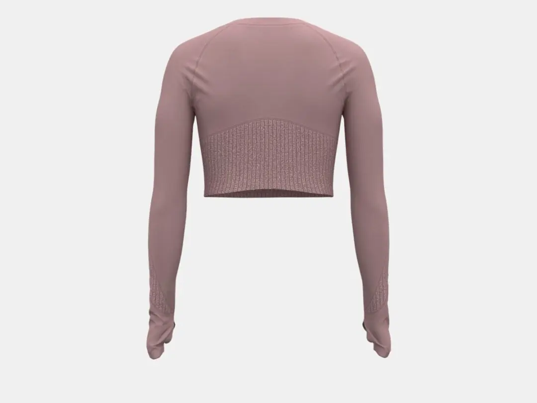 Under Armour Hg Rib Sweatshirt - Roze L