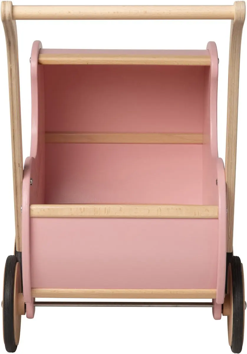 Van Dijk Toys Poppenwagen Retro Rosè 166