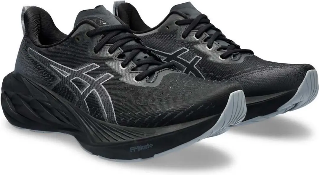 ASICS Novablast 4 Hardloopschoenen 48 - Zwart/Grijs