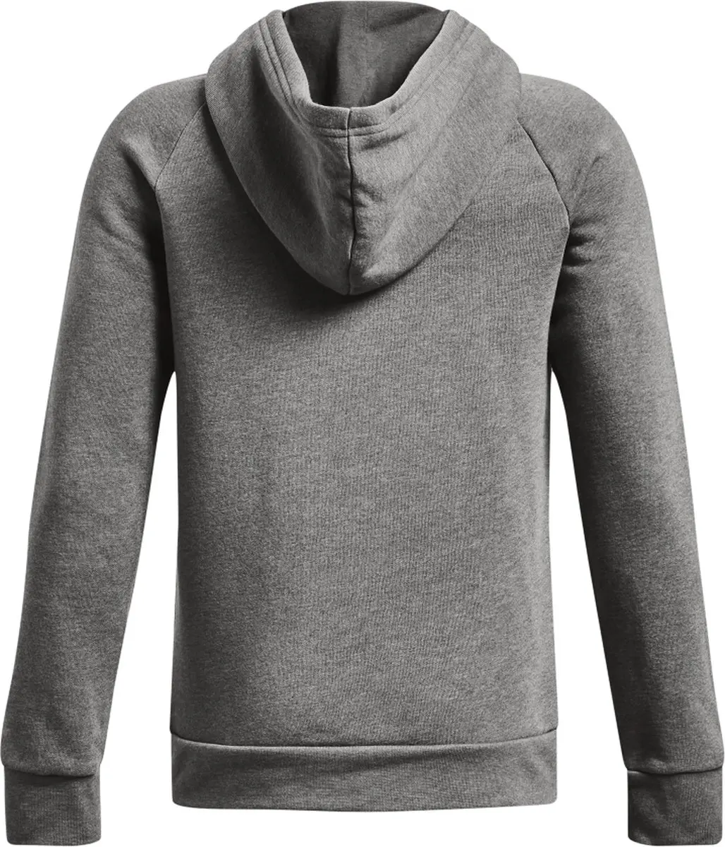 Under Armour Rival Fleece Hoodie YLG - Grijs/Wit