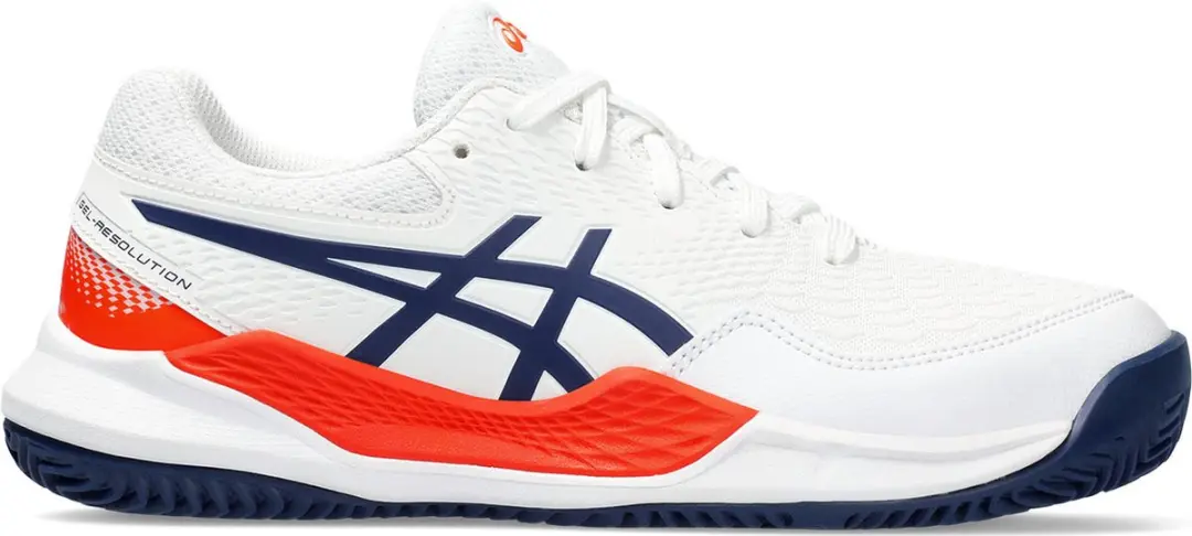 ASICS Gel-Resolution 9 GS Clay Tennisschoenen - Wit - afbeelding 2 van 6