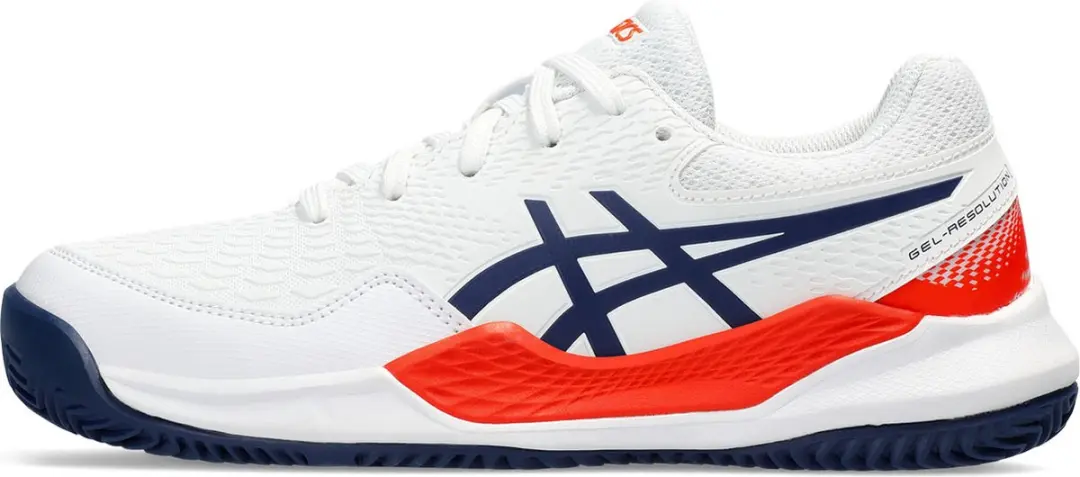 ASICS Gel-Resolution 9 GS Clay Tennisschoenen - Wit - afbeelding 6 van 6