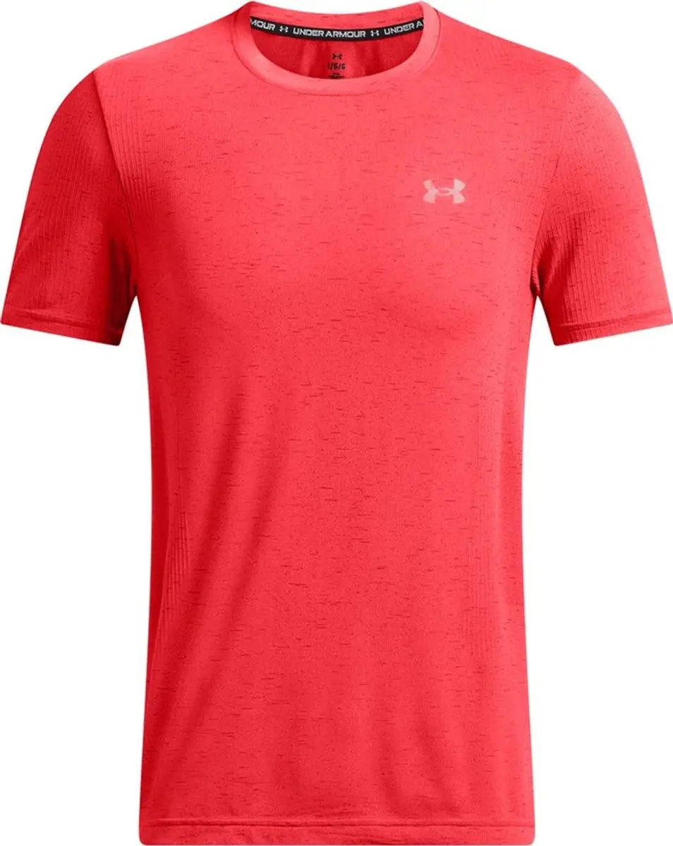 Under Armour Vanish Seamless SS - Training T-shirt Heren - Rood - afbeelding 6 van 6