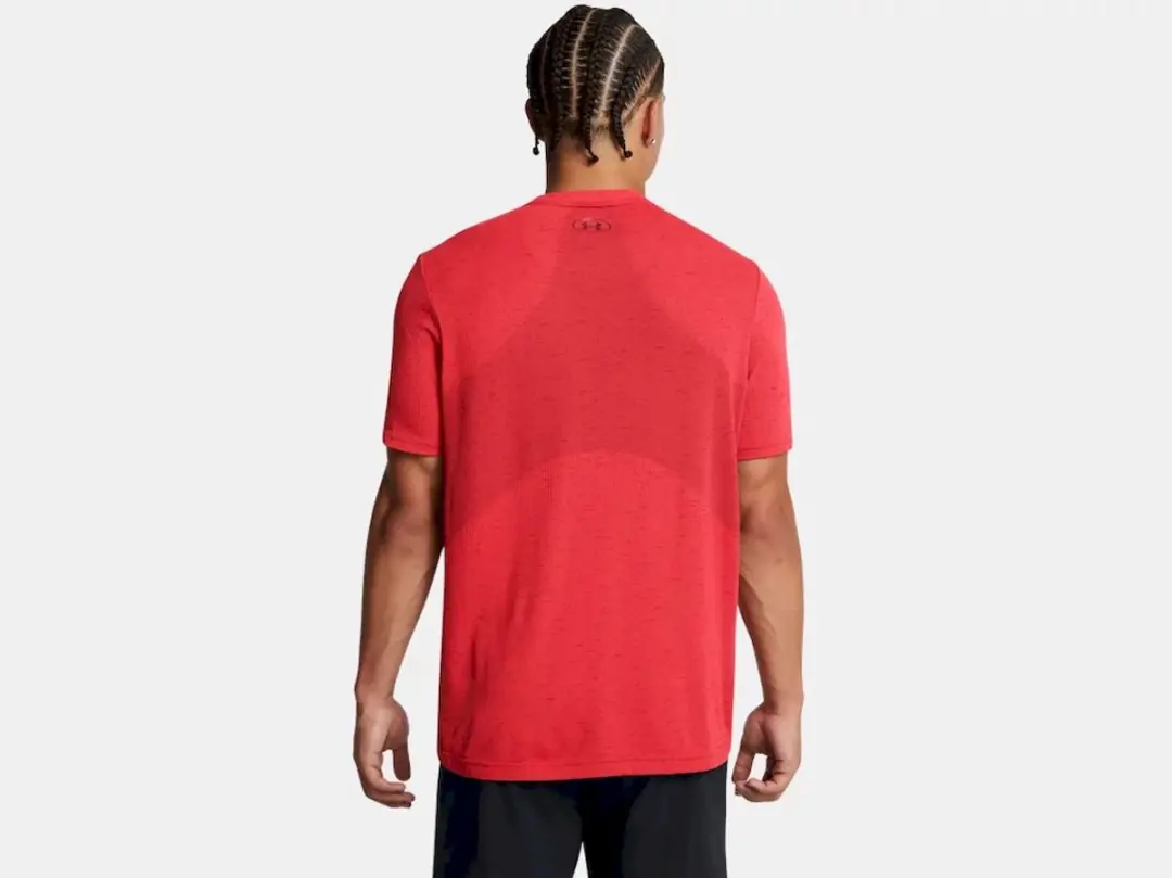 Under Armour Vanish Seamless SS - Training T-shirt Heren - Rood