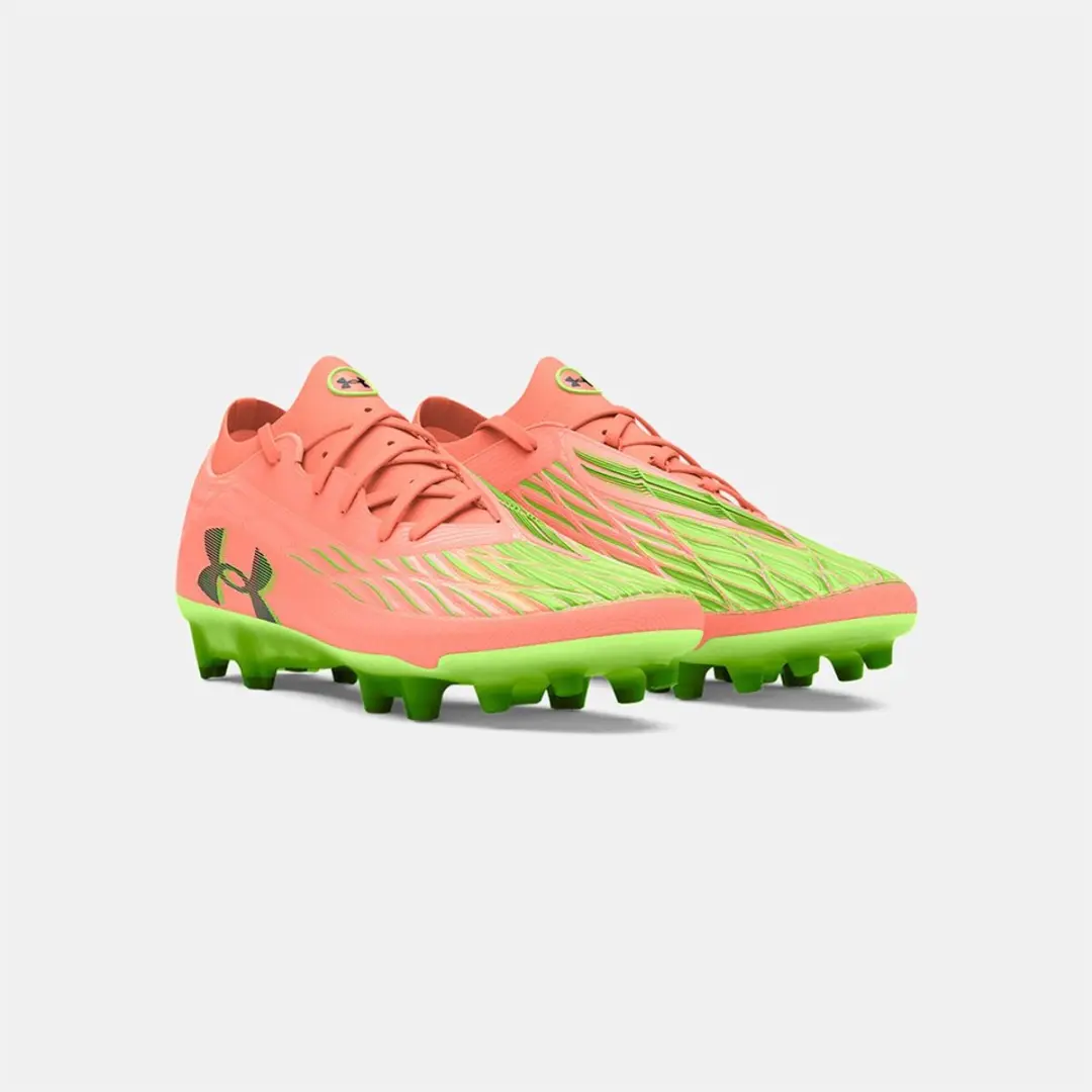 Under Armour Magnetico Elite 4 FG Voetbalschoenen - Oranje - EU 44